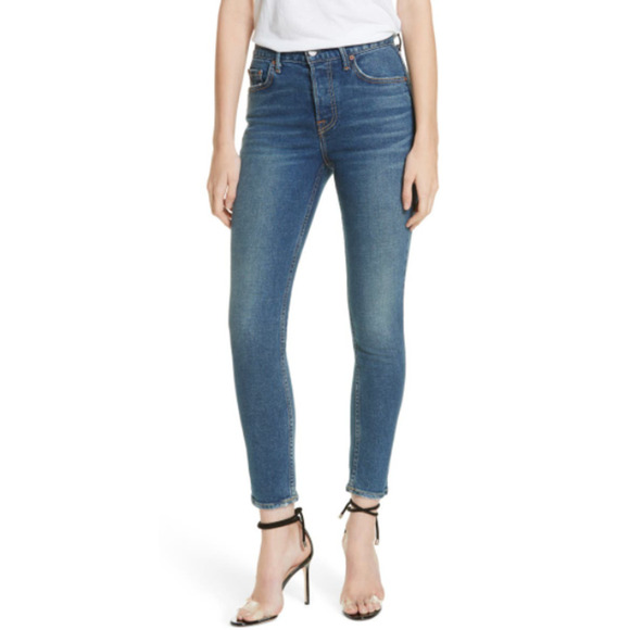 NWT GRLFRND Yasmin Jeans 30 Joan Jett